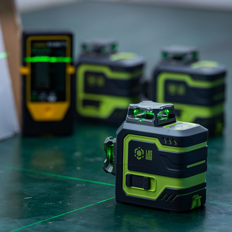 افقی اور عمودی سبز لیزر لیول